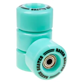 kolka-lozyska-abec7-do-wrotek-mietowe-raven-serena-mint-pink-4szt