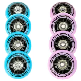 8x-swiecace-kolka-led-do-rolek-raven-loret-glitter-64mm-pu-lozyska-abec-7
