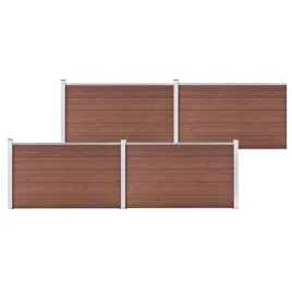 ogrodzenie-ogrodowe-wpc-699x106-cm-brazowe