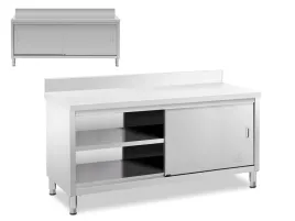 stol-gastronomiczny-blat-roboczy-180x60cm-z-szafka-i-rantem-stal-nierdzewna