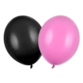 balony-pastelowe-czarne-fuksjowe-30cm-20-sztuk-zb17
