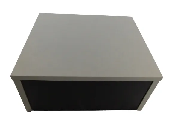 szuflada-mona-stolik-dab-szara-front-czarny-glebokosc-mebla-33-cm