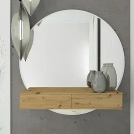 toaletka-szafka-konsola-wiszaca-rtv-120-dwie-szuflady-drewniana-dab-artisan