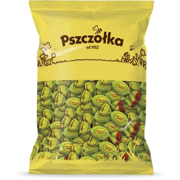 Cukierki Miętowe Lubelskie z czekoladą Pszczółka 1 kg
