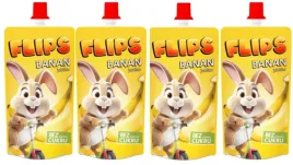 mus-flips-banan-jablko-100percent-sante-4-x-100-g