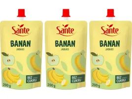 mus-banan-jablko-100percent-b-cukru-sante-3-x-200-g