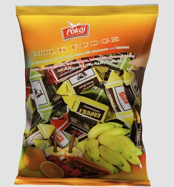 Cukierki Krówki Pomadki Mleczne Owocowe MIX Pokój 500 g