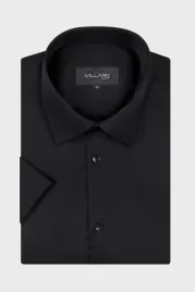 czarna-koszula-meska-krotki-rekaw-46-176-182-slim-fit