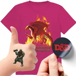 zestaw-3w1-koszulka-dla-dzieci-tatuaze-naklejki-dungeons-and-dragons-140