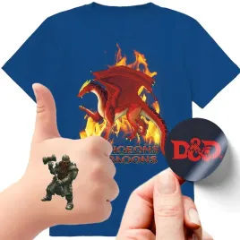 zestaw-3w1-koszulka-dla-dzieci-tatuaze-naklejki-dungeons-and-dragons-140
