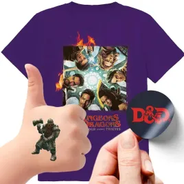 zestaw-3w1-koszulka-dla-dzieci-tatuaze-naklejki-dungeons-and-dragons-140