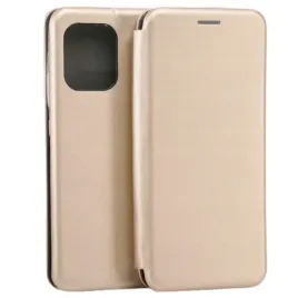 beline-etui-book-magnetyczne-do-motorola-edge-50-pro-zloty-ochrona-ekranu