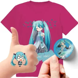 zestaw-3w1-koszulka-dla-dzieci-tatuaze-naklejki-hatsune-miku-128-jakosc
