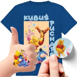 zestaw-3w1-koszulka-dla-dzieci-tatuaze-naklejki-kubus-puchatek-128-jakosc