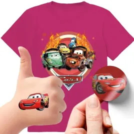 zestaw-3w1-koszulka-dla-dzieci-tatuaze-naklejki-cars-auta-zygzak-152-jakosc