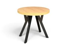 stol-okragly-rozkladany-o80cm-130cm-hikora-nogi-drewniane-y-czarne