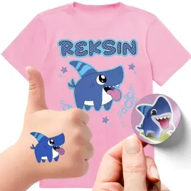zestaw-3w1-koszulka-dla-dzieci-tatuaze-naklejki-reksin-sharkdog-164-jakosc