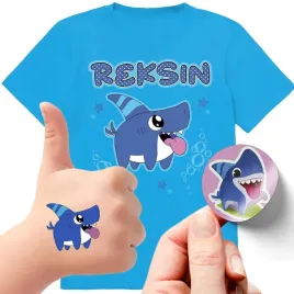 zestaw-3w1-koszulka-dla-dzieci-tatuaze-naklejki-reksin-sharkdog-152-jakosc