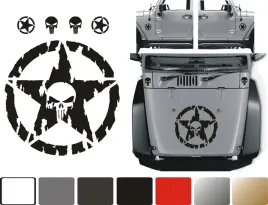 punisher-gwiazda-jeep-toyota-suzuki-mitsubishi-4x4-tuning-yess-naklejki