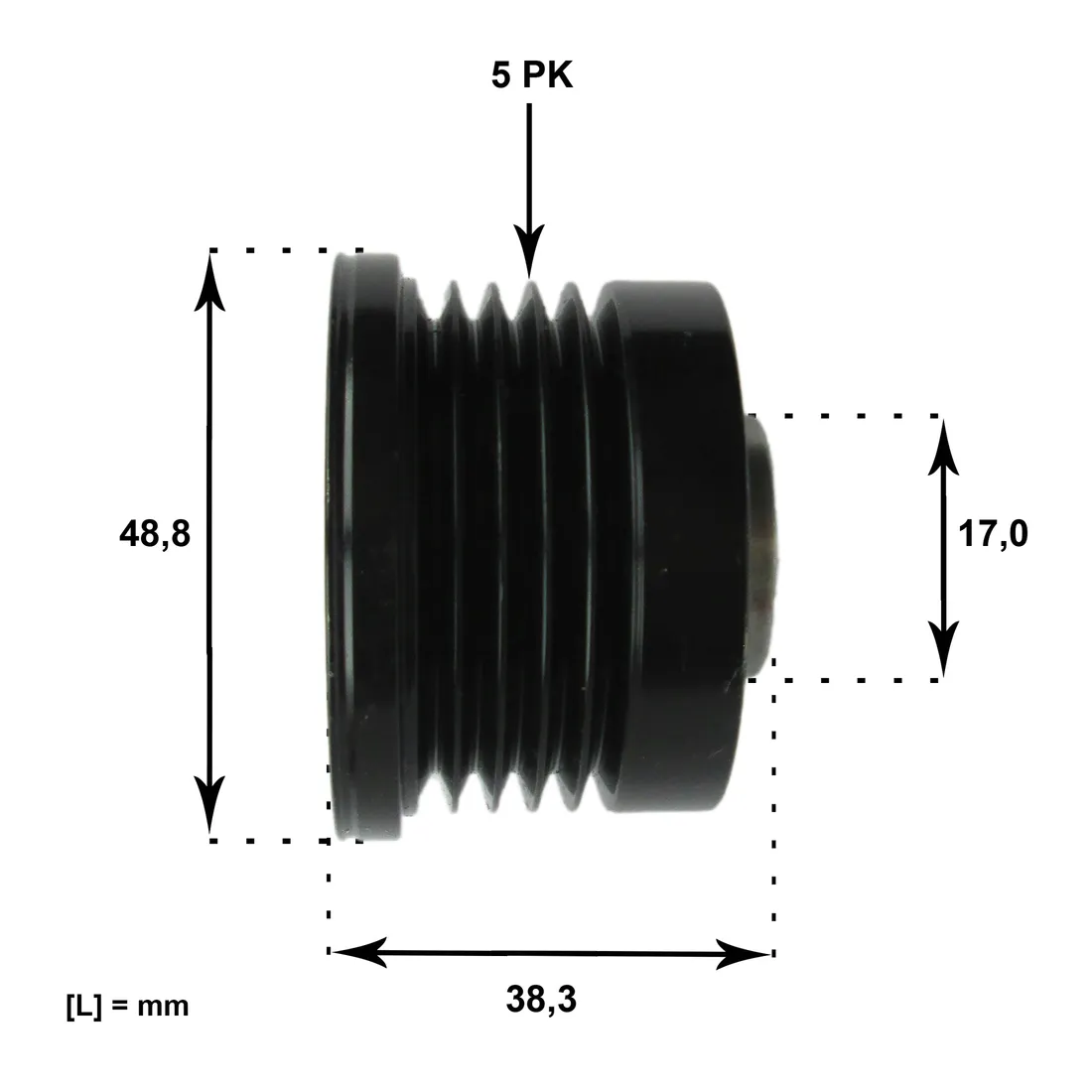 sprzeglo-alternatora-renault-trafic-master-1-9-dc-stan-nowy