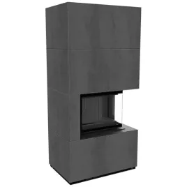 kominek-floki-prawy-8-kw-fi-160-antrancite-bocciardata-czarne-wylozenie