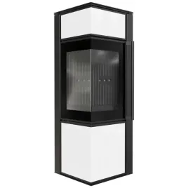 piec-stalowy-koza-tora-s-8-kw-fi-150-bialy-panel-szklany-czarne-wylozenie