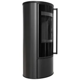 piec-stalowy-erik-fi-150-55-kw-czarny-termotec-z-domykaniem