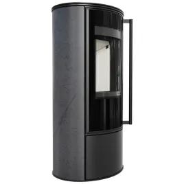 piec-stalowy-erik-fi-150-55-kw-ozdobna-ceramika-akumulacyjna-grafite-satin