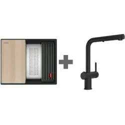 zlew-franke-kanon-kng-pro-110-52-czarny-mat-bateria-franke-active-twist-czarny-mat