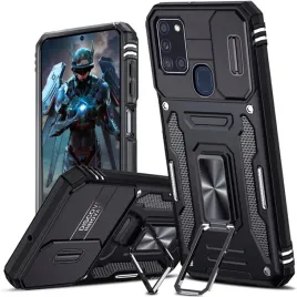 etui-samsunga-galaxy-a21s-ochrona-aparatu-metalowy-pierscien-odporne-czarne