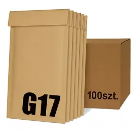 koperty-babelkowe-g17-100szt-powietrzne-ochronne-17g-mocne-brazowe-eko