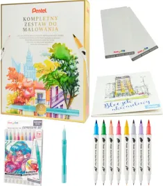 kompletny-zestaw-do-malowania-manga-brushe-pisaki-pedzelkowe-pentel
