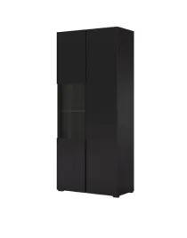 czarny-mat-witryna-regal-79cm-cross-12-helvetia