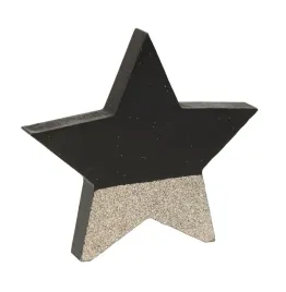 figurka-drewniana-gwiazda-czarno-zlota-12x15x11-cm