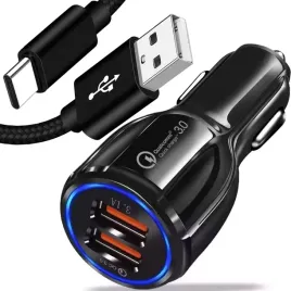ladowarka-samochodowa-zasilacz-usb-szybka-mocna-3-0-kabel-usb-typ-c
