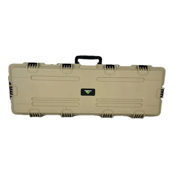 KUFER NA BROŃ 102 x 36 x14 WALIZKA FUTERAŁ AR-15 TRADEGREEN Tactical j brąz