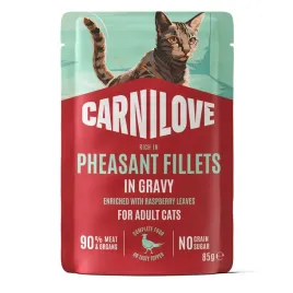 carnilove-cat-pouch-pheasant-bazant-w-sosie-karma-mokra-dla-kota-85g