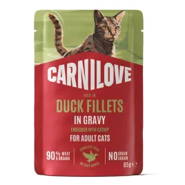carnilove-cat-pouch-gravy-duck-kaczka-w-sosie-karma-mokra-dla-kota-85g