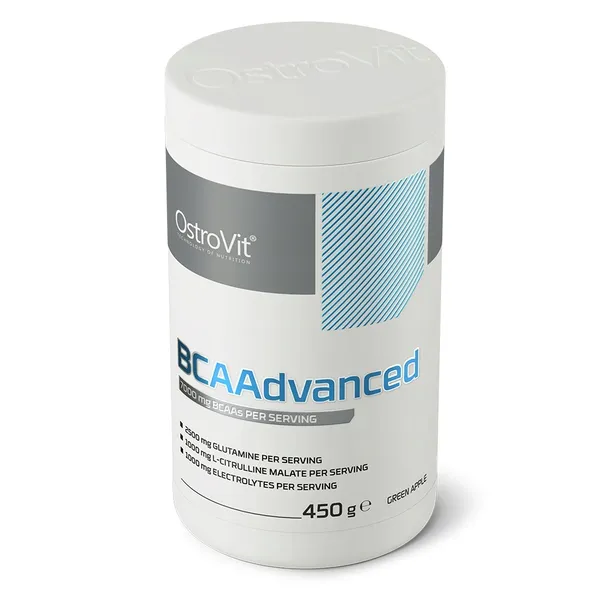 ostrovit-bcaa-bcaadvanced-green-apple-450-g-jablkowy-rodzaj-bcaa