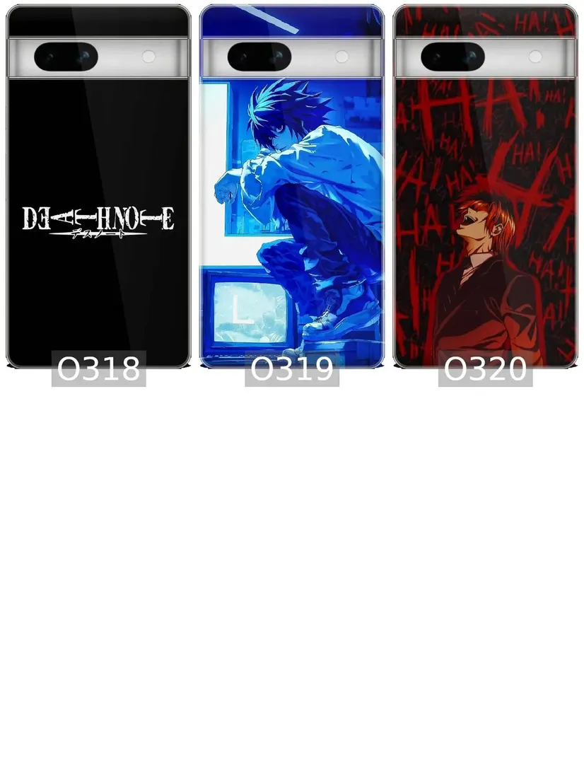 etui-na-google-pixel-7a-wzory-death-note
