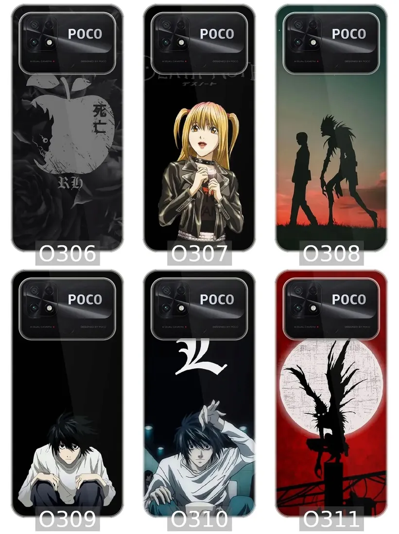 etui-na-xiaomi-poco-c40-wzory-death-note