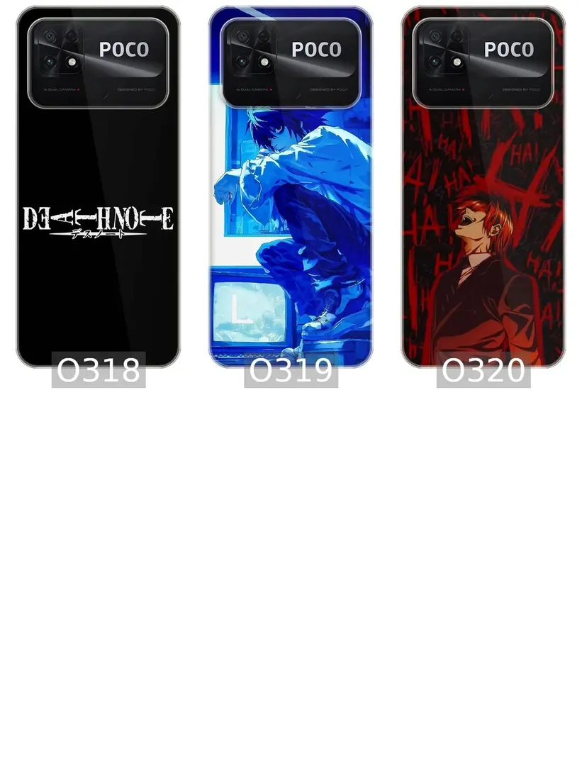 etui-na-xiaomi-poco-c40-wzory-death-note