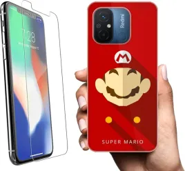 etui-na-xiaomi-redmi-12c-wzory-super-mario-szklo