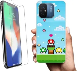 etui-na-xiaomi-redmi-12c-wzory-super-mario-szklo