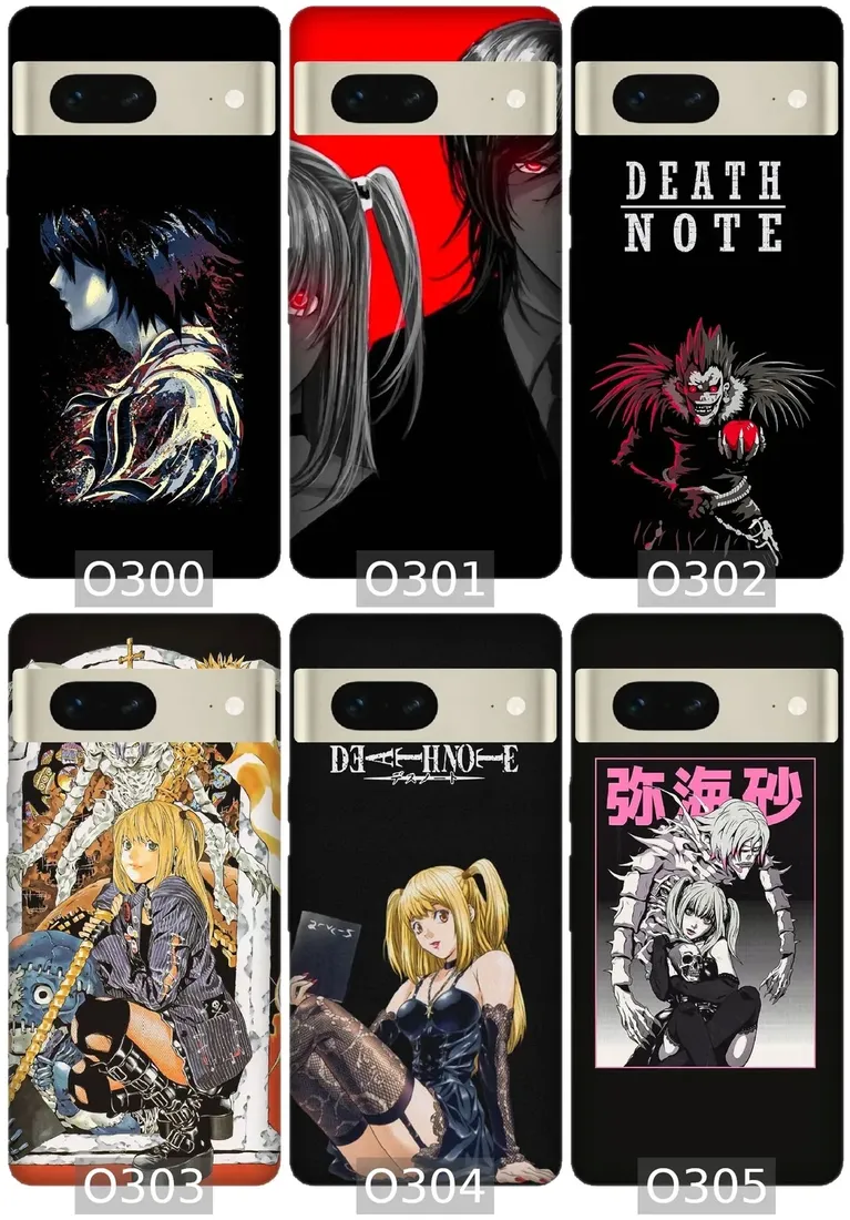 etui-na-google-pixel-7-wzory-death-note-szklo