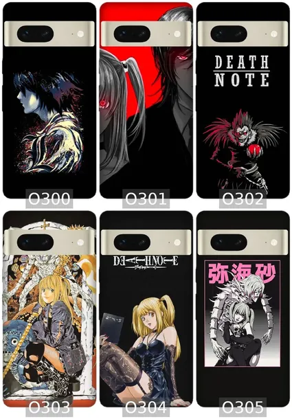 etui-na-google-pixel-7-wzory-death-note-szklo-typ-plecki