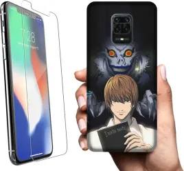 etui-na-xiaomi-redmi-note-9-pro-wzory-death-note-szklo