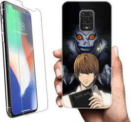 etui-na-xiaomi-redmi-note-9s-wzory-death-note-szklo