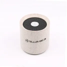 glosnik-bluetooth-tellur-3w-zielony-z-wlokna-pszenicy-kremowy