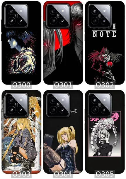 etui-na-xiaomi-14-wzory-death-note-kolor-bezbarwny